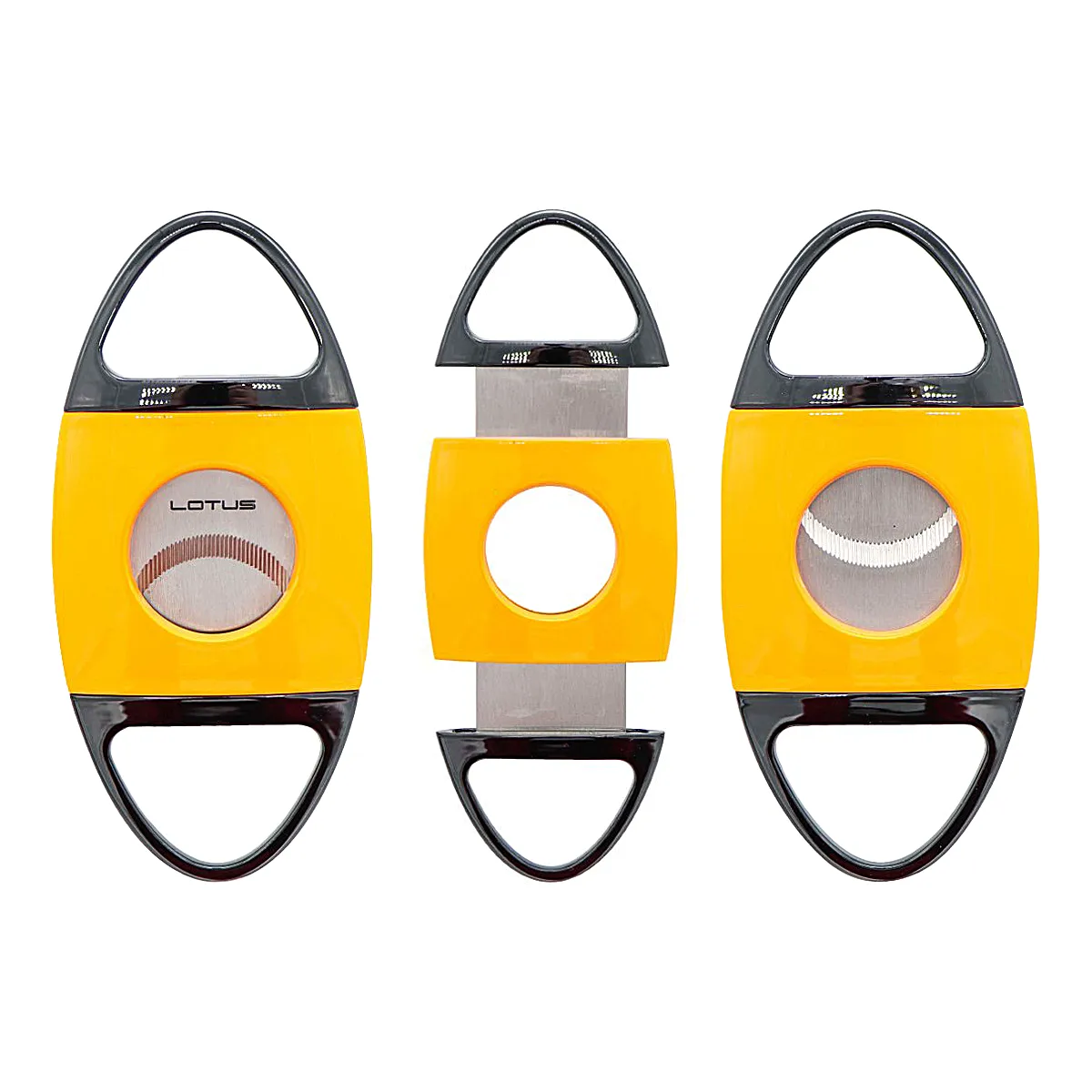 Lotus Jaws Cigar Cutters (CUT603) | 58 Grams | Yellow-Black product image