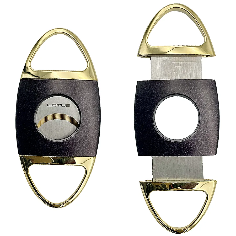 Lotus Jaws Cigar Cutters (CUT604) | 58 Grams | Brown-Gold product image