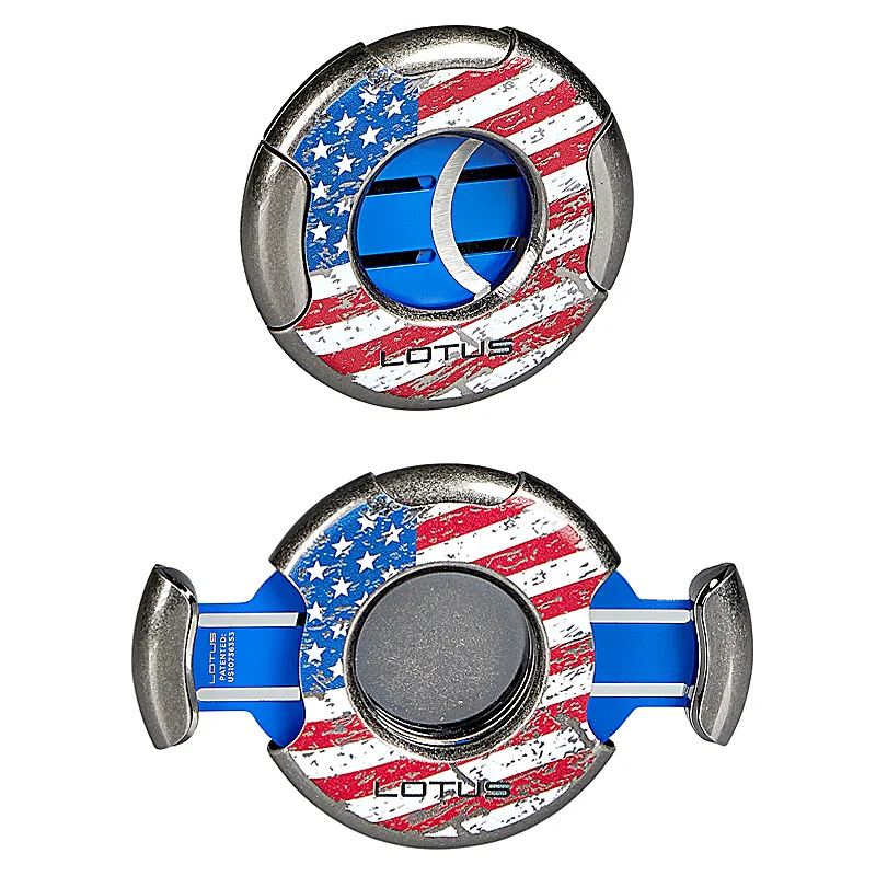Lotus Meteor Cigar Cutters (CUT1001) | American Flag product image