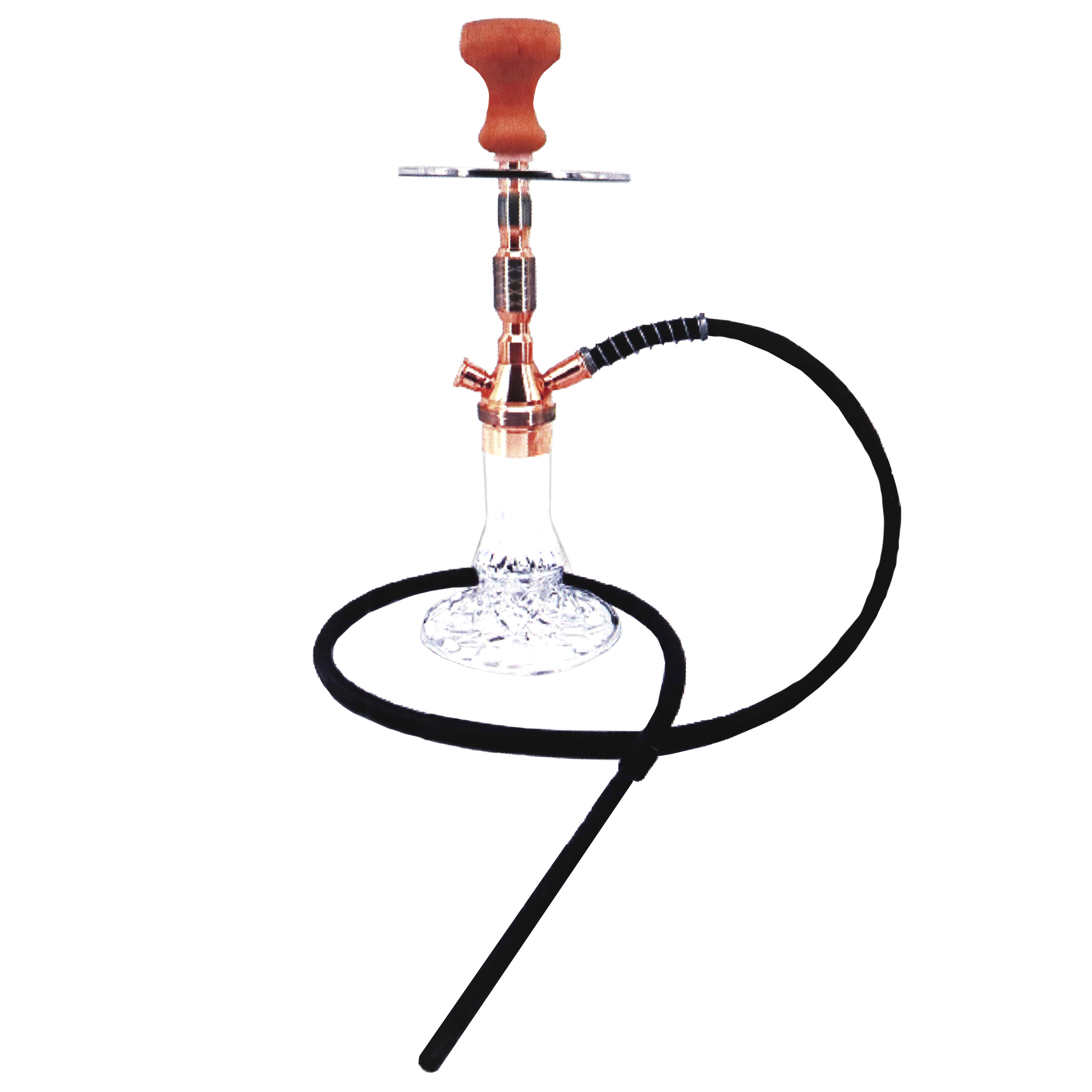 Luxor Shisha With Double Click Vase Technology Aluminium Hookah (MKA-097) | 17 inch | Assorted Colors product image