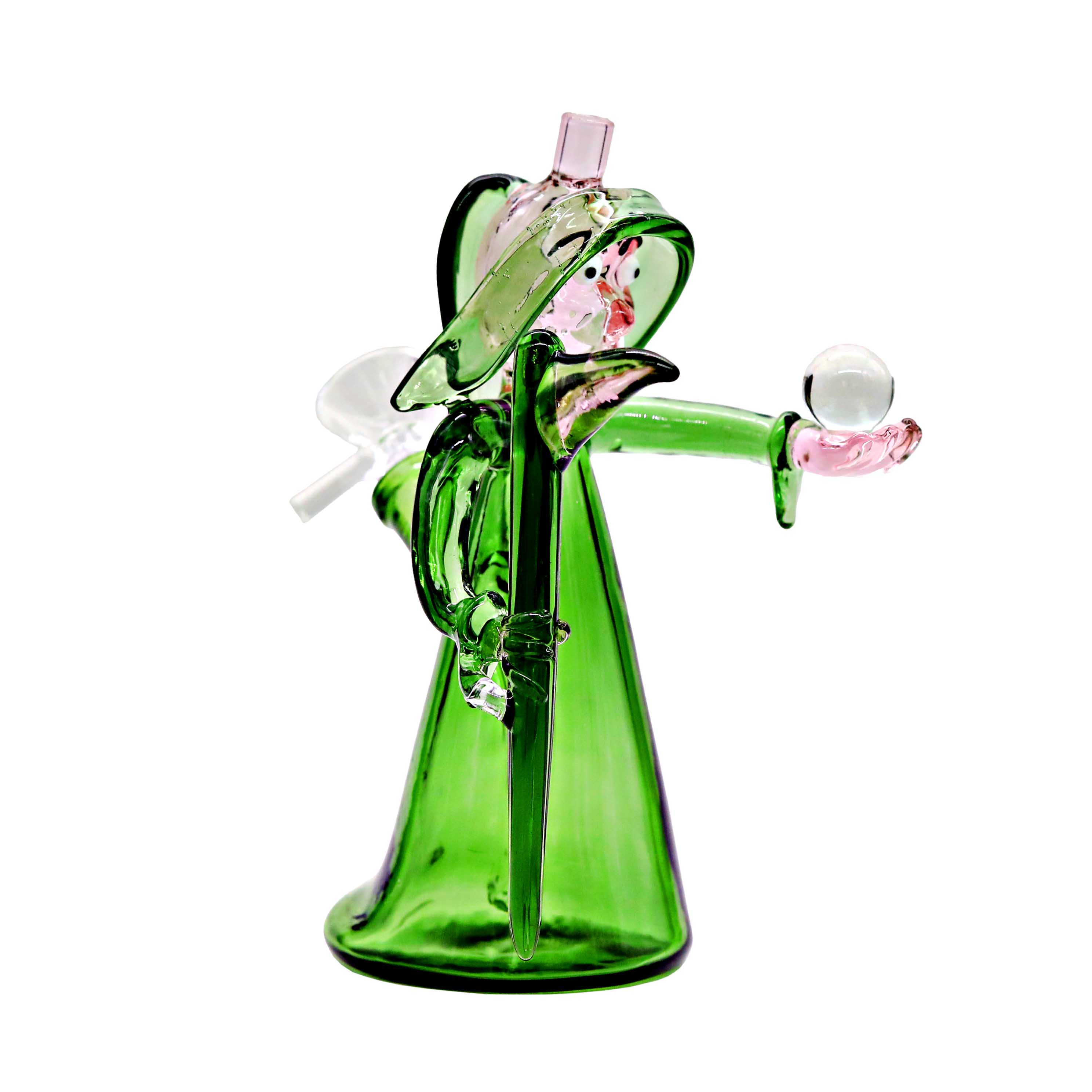 Witch With Ball And Axe Waterpipe (WPM0137) | 6 inch | Assorted Colors product image