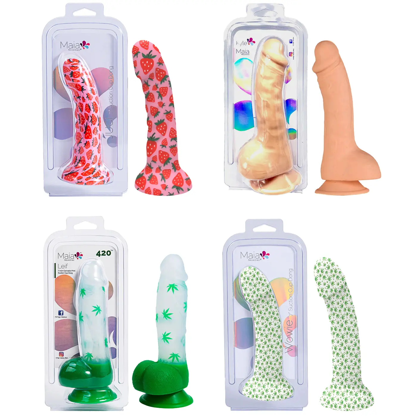 MAIA Silicone Dildos | 7 inches product image