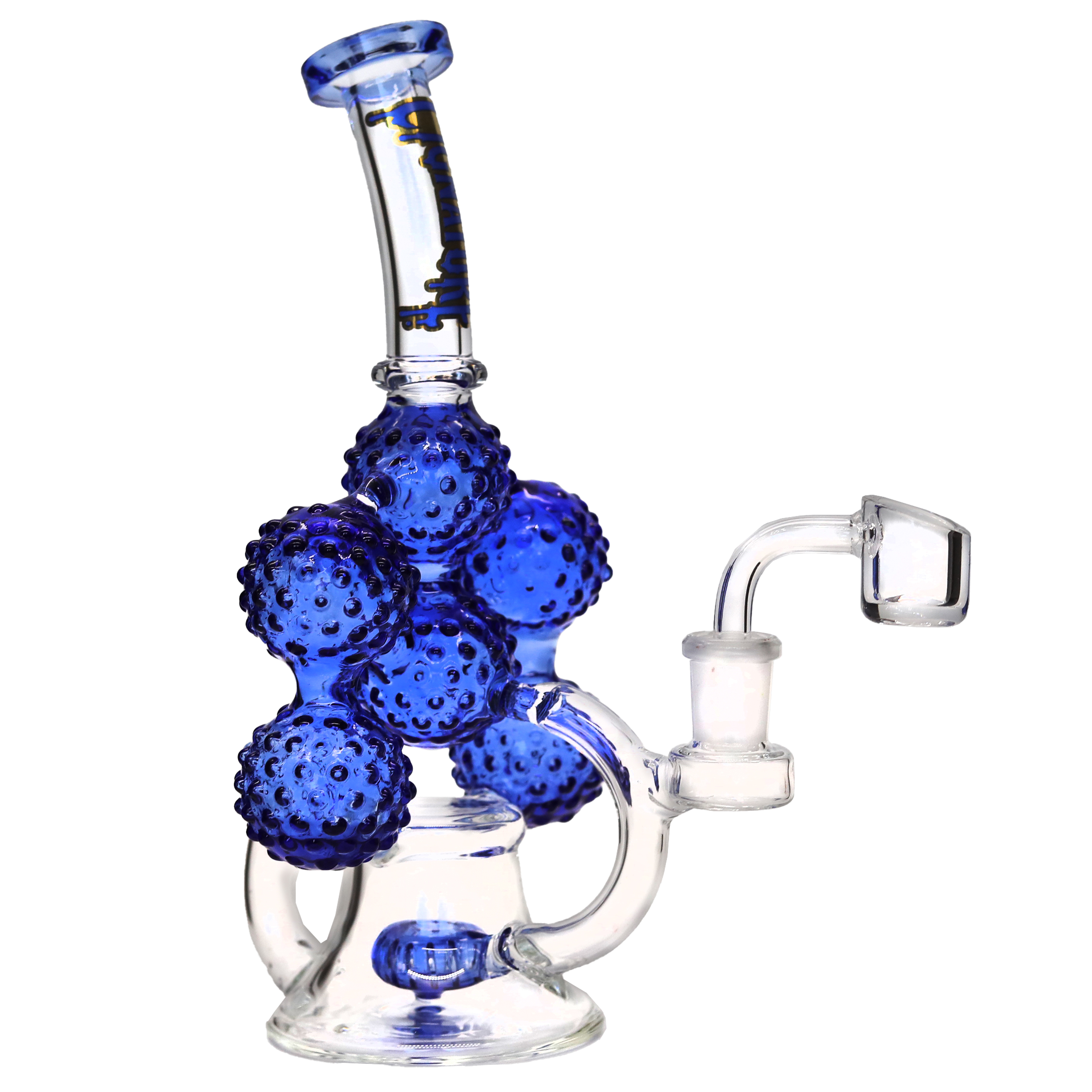 Cignature Full Color Cluster Water Balls Design Beaker Waterpipe (MB1225) | 10 inch | Assorted Colors product image