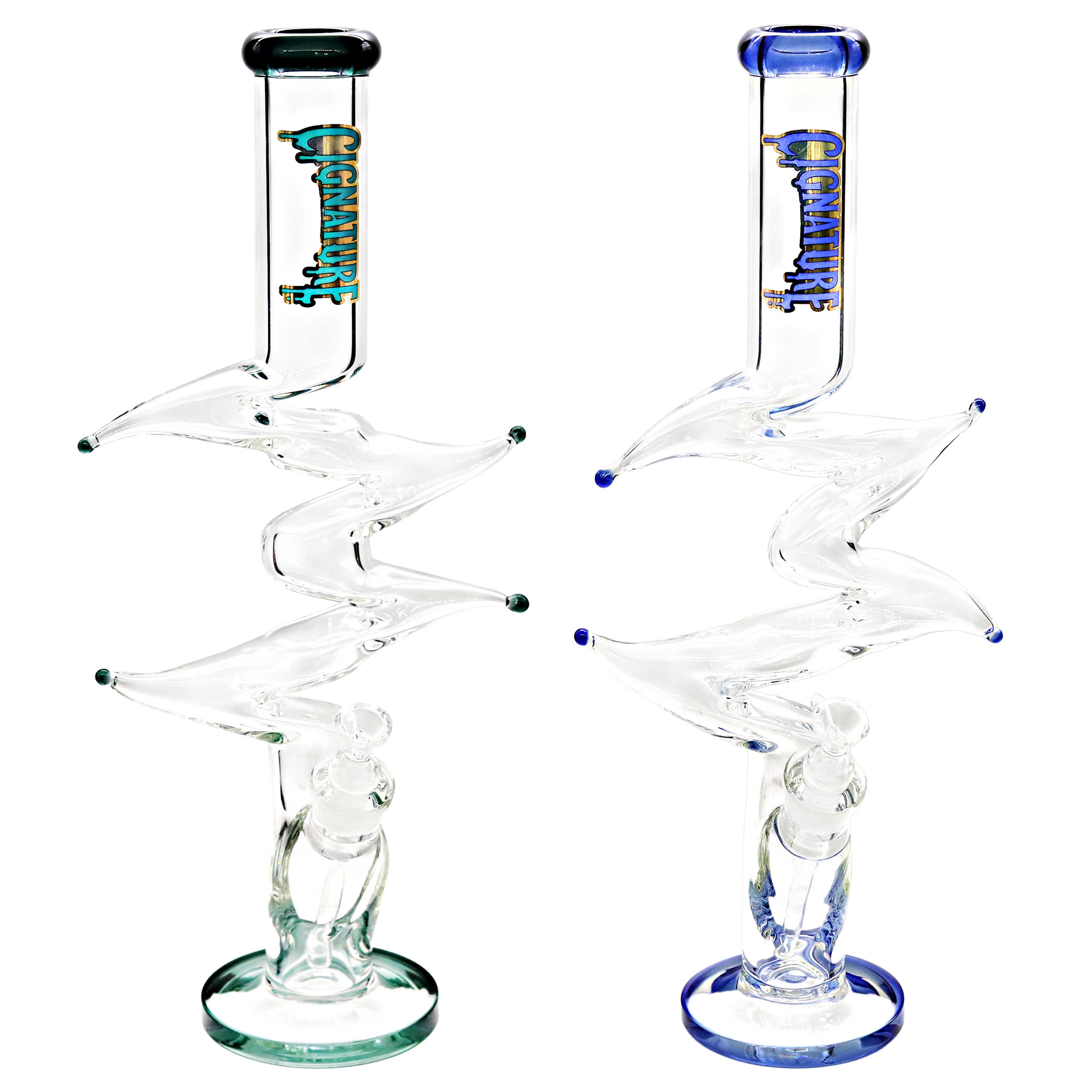 Cignature King Kong Monster Tentacles Straight Heavy Waterpipe (MB-1507) | 19 inch | Assorted Colors product image