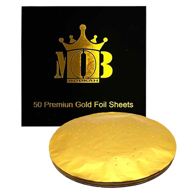 MOB Gold Aluminum Foil Sheets | 50 Pack product image
