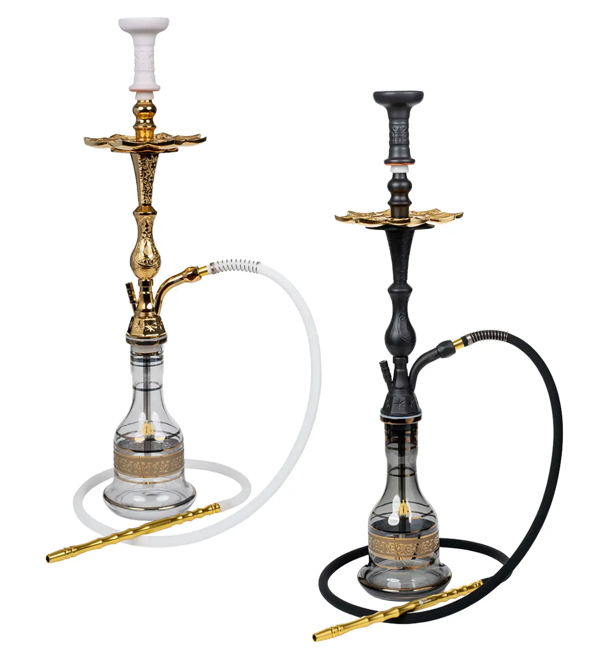 MOB Desert King One Hose Hookah | 32 inch | Black Gold product image