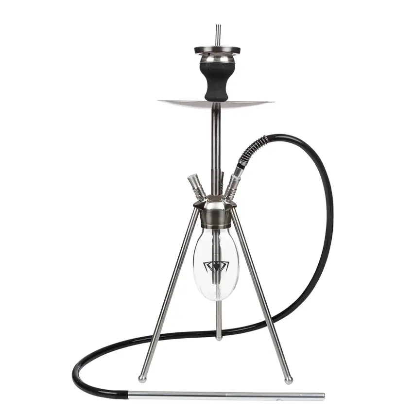 MOB Aluminium Spider One Hose Hookah | 16 inch | Assorted Colors product image