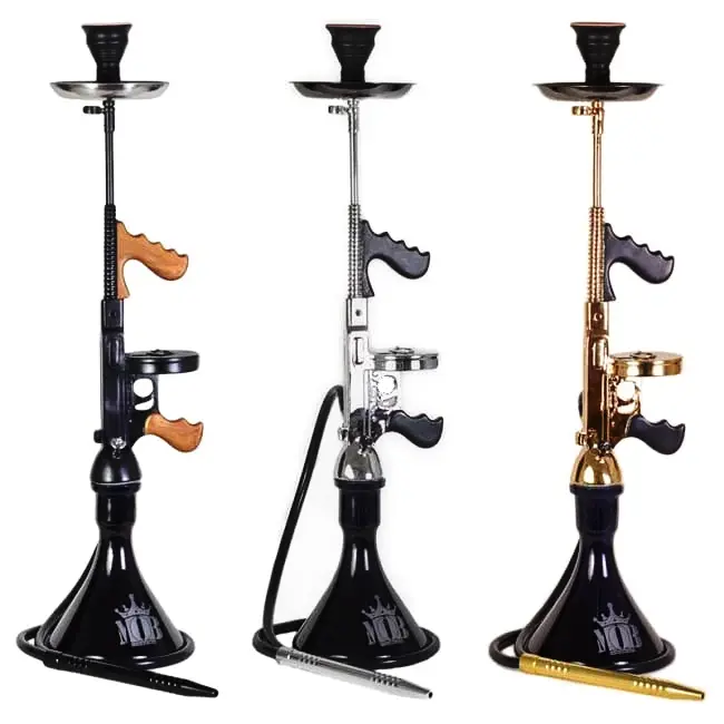 MOB Tommy Gun One Hose Hookah | 34 inch | Assorted Colors product image