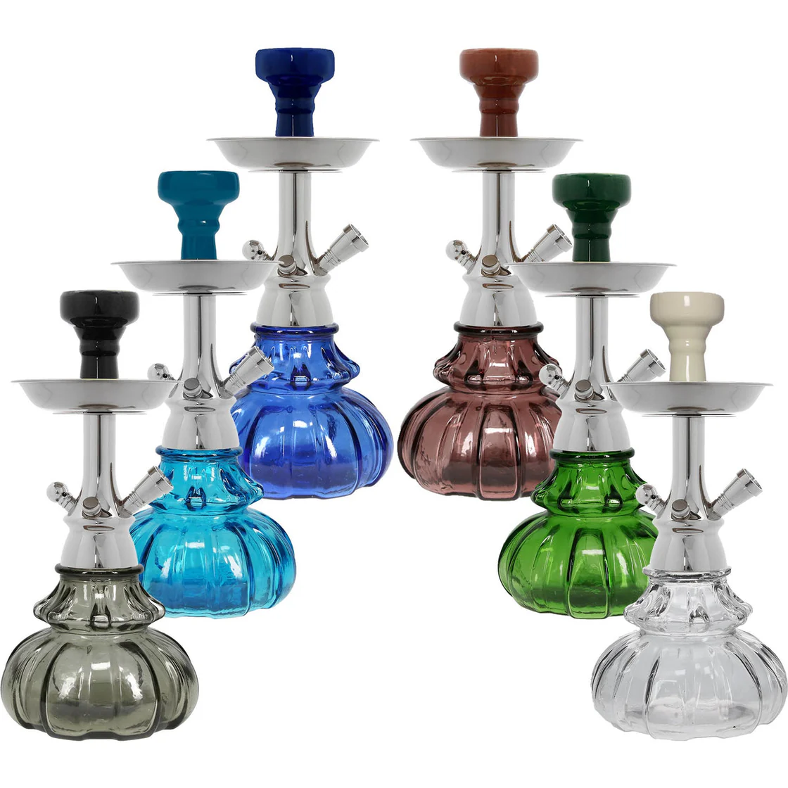 MYA Mono (252) One Hose Hookah | 14 inch | Assorted Colors product image