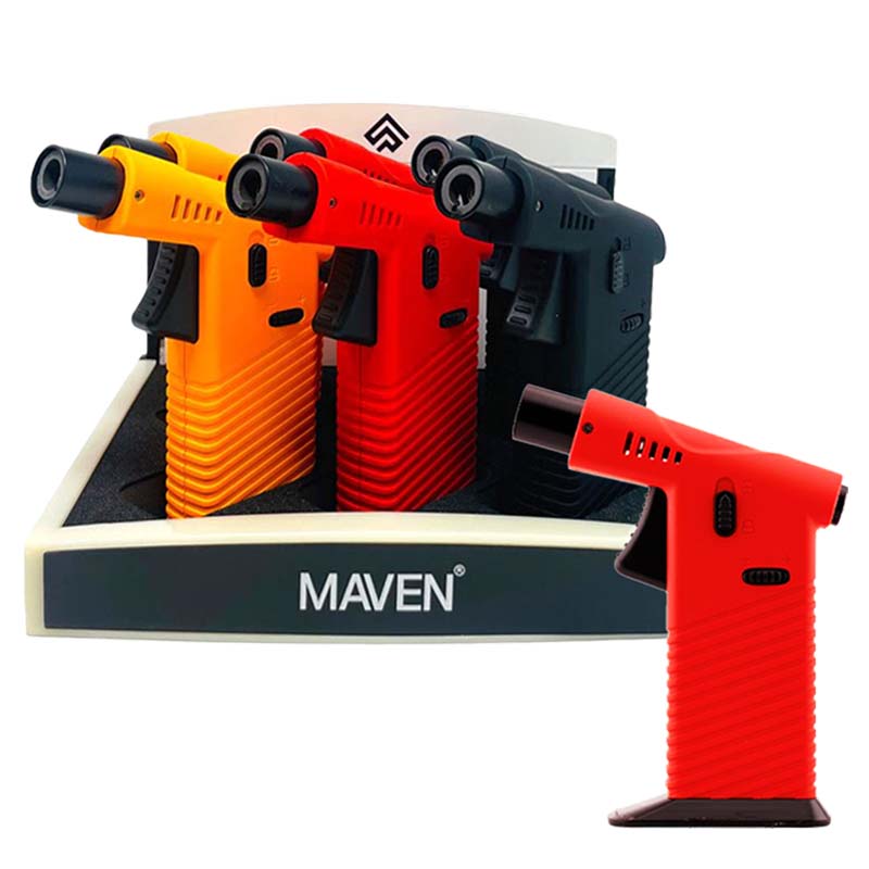 Maven CANNON Lighters (99-D602) | 6 Count Display | Assorted Colors product image