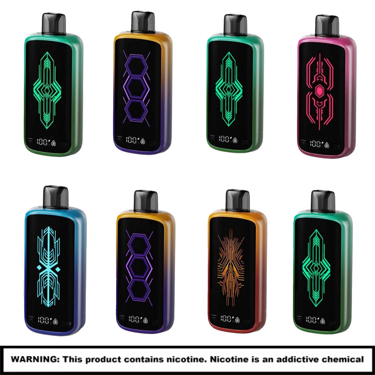 Micco N16000 Disposables | 5% Nicotine | 16000 Puffs | 5 Count Display product image