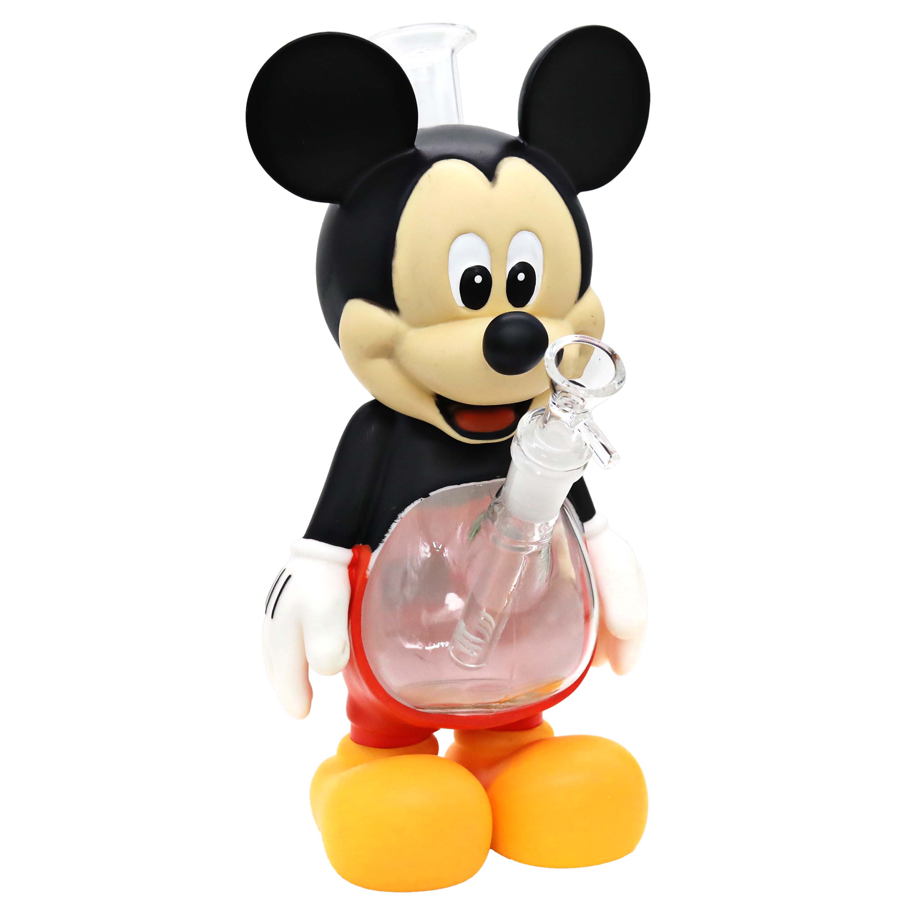 M Mouse Silicone Waterpipe (WPY492) | 12 inch  product image