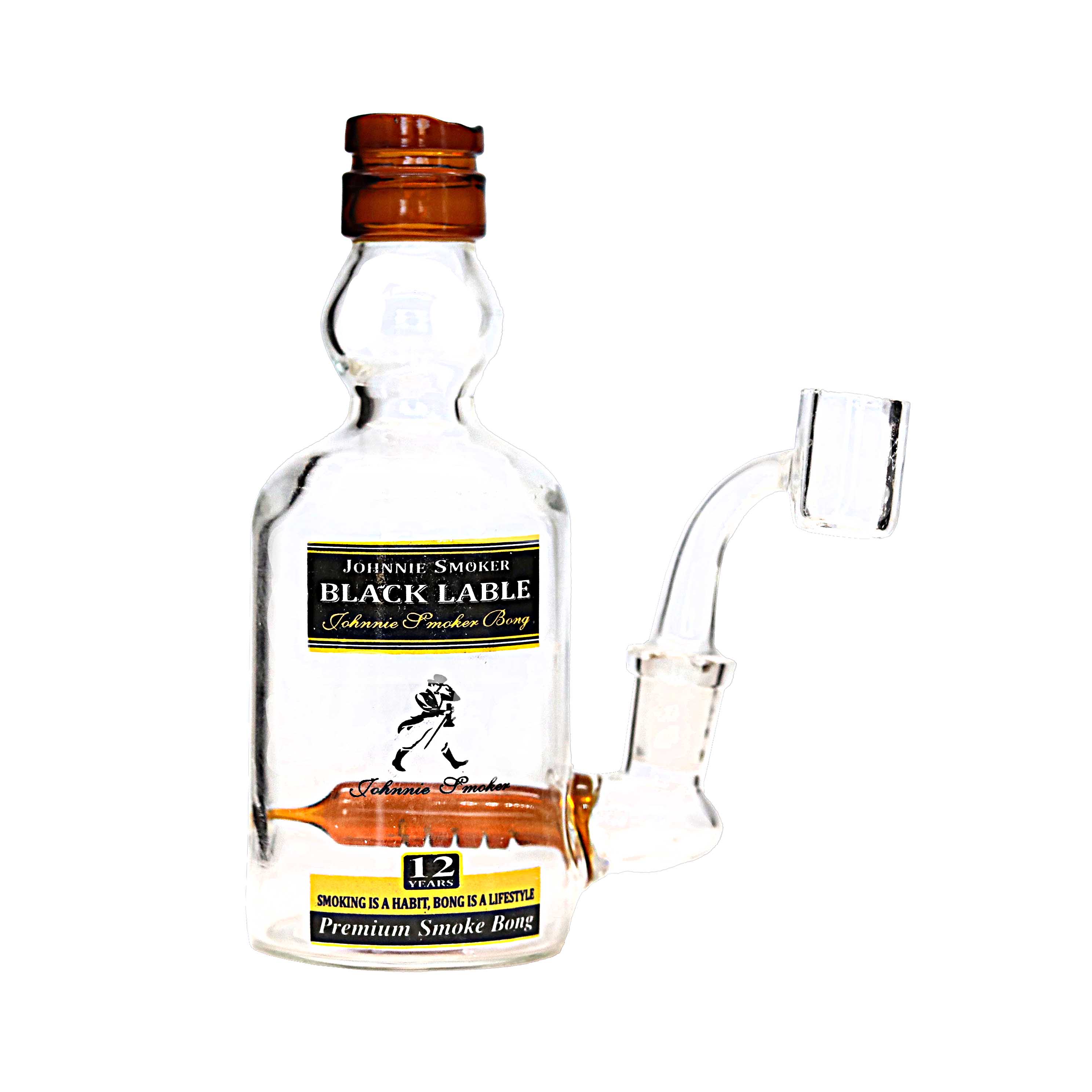 Mixed Designs Scotch Waterpipe (WP120) | 7 inch  product image