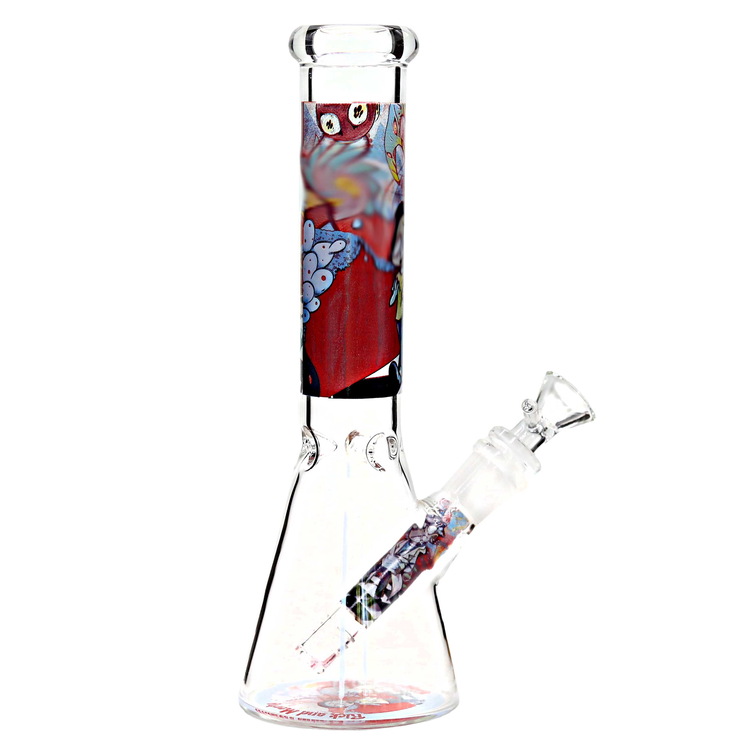 Mixed Printed Designs Beaker Waterpipe | 12 inch | Assorted Colors - image 2 of 2