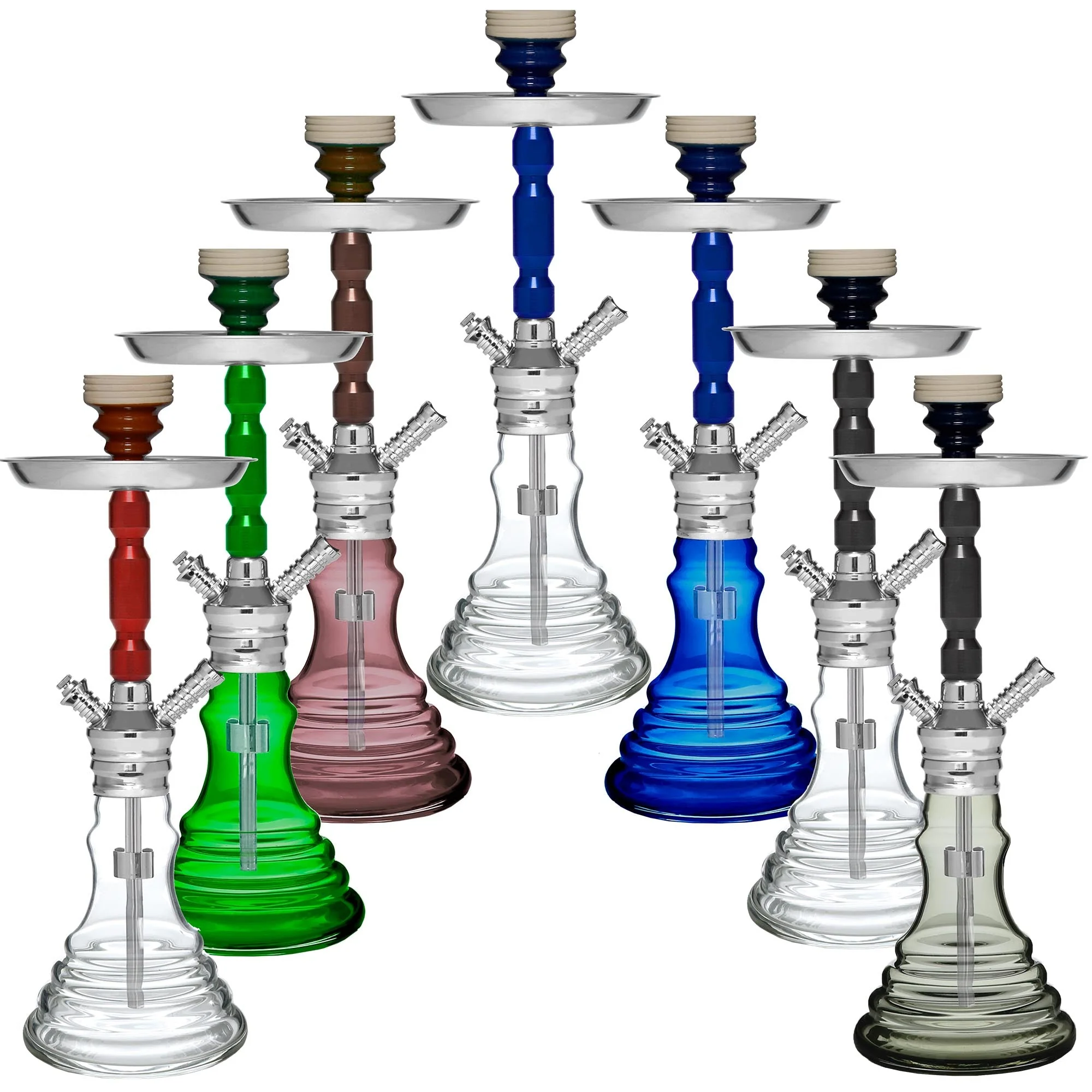MYA Beya (125-15DL) One Hose Hookah | 24 inch | Assorted Colors product image