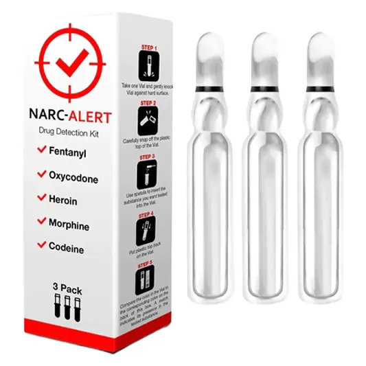 Narc Alert Drug Detection Kit | 3 Pack product image