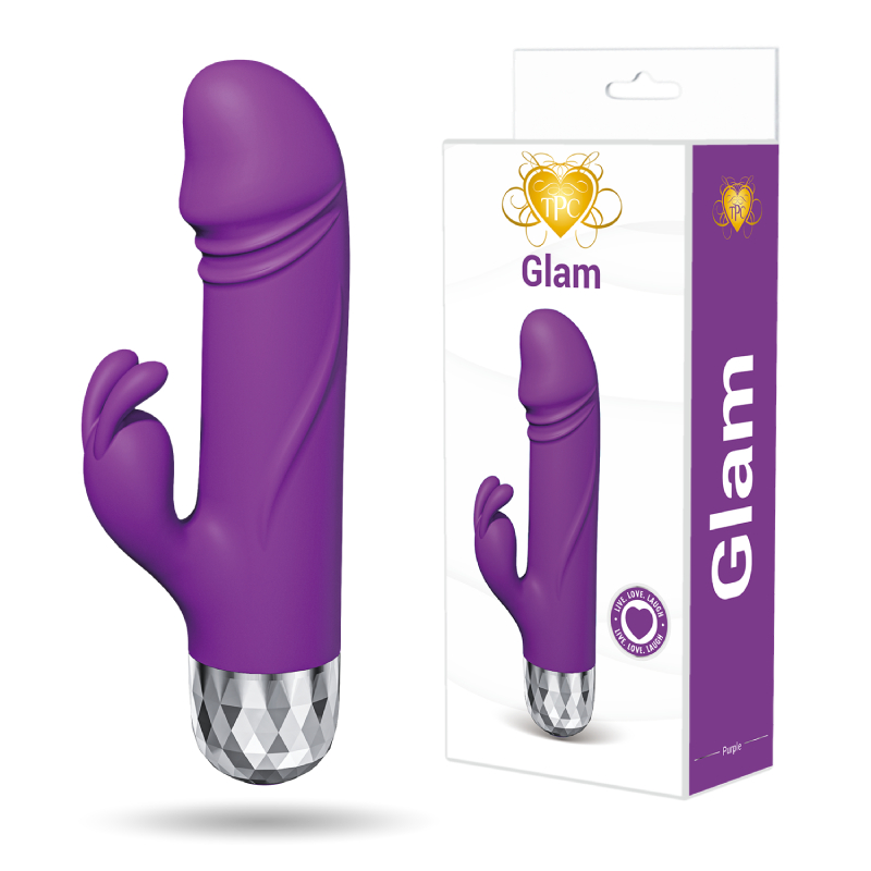 TPC GLAM Deluxe Mini Rabbit Vibrator product image