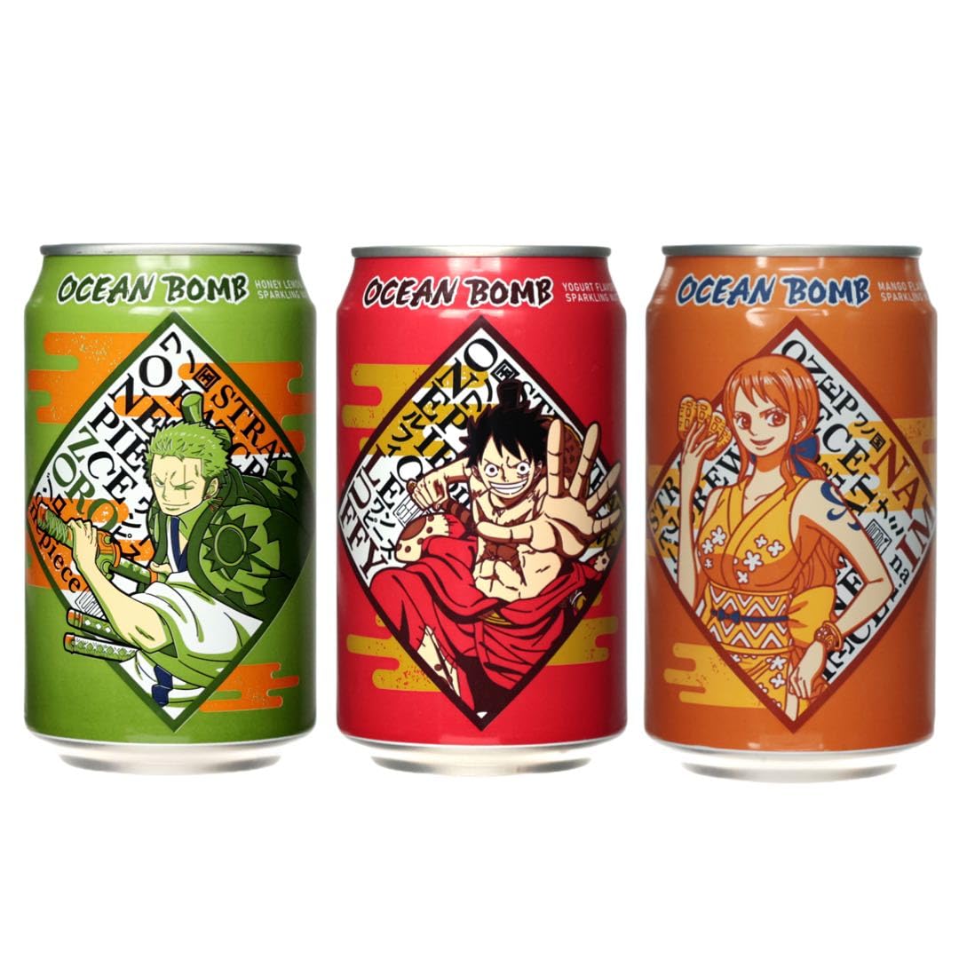 Ocean Bomb One Piece Flavored Sparkling Water | 330ml product image