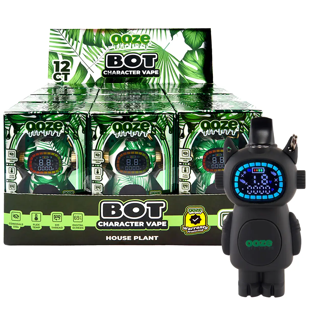Ooze Bot Character Vape Battery product image