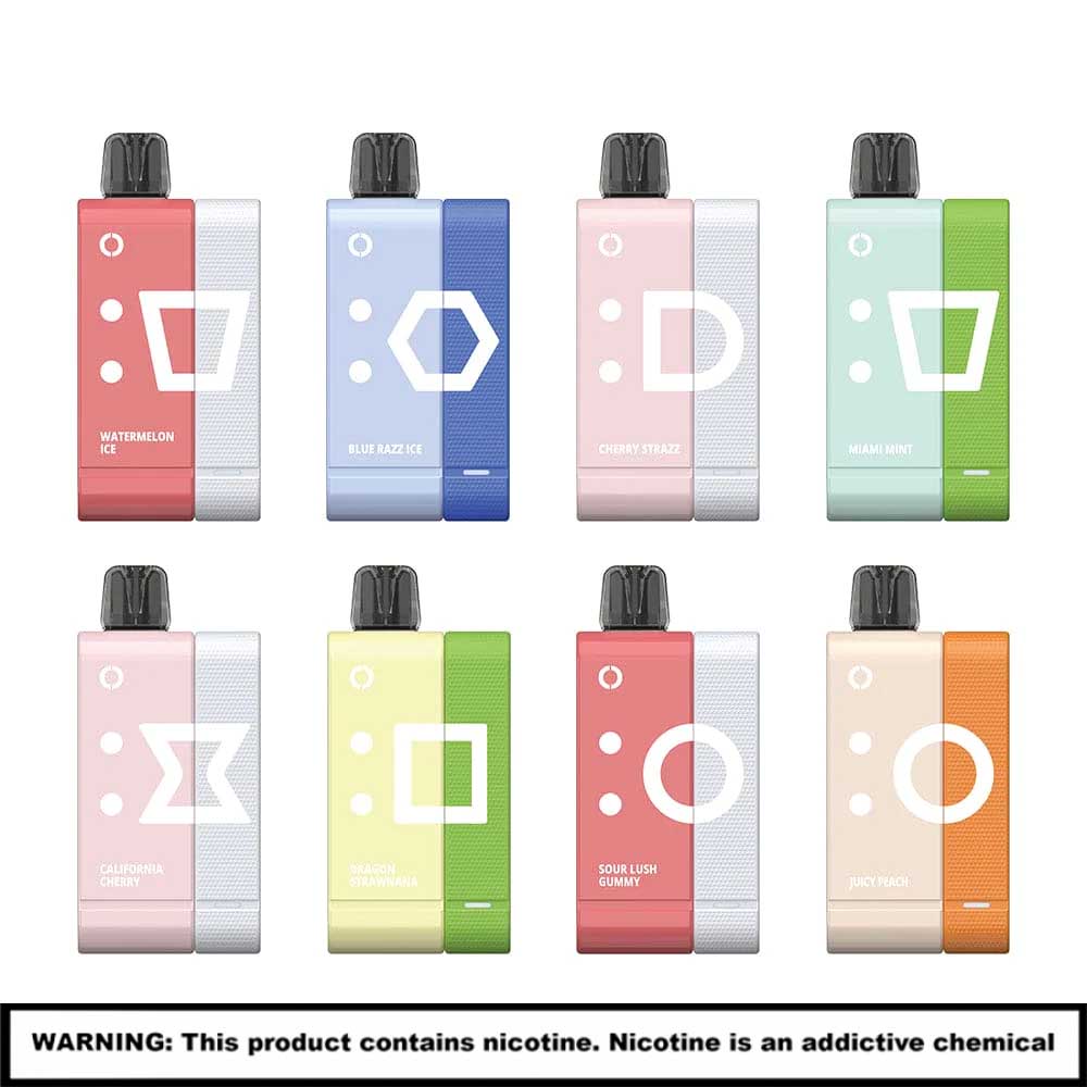 Off-Stamp by Lost Mary Disposable | 9000 Puffs | 5% Nicotine | 5 Count Display product image