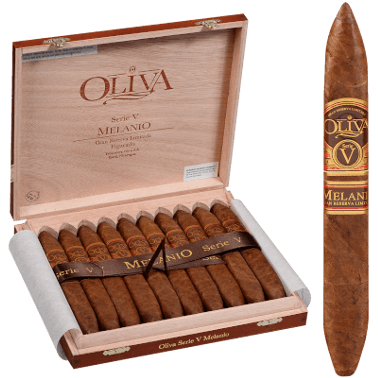 Olivia Series V Melanio Maduro Figurado | 10 Count Display product image