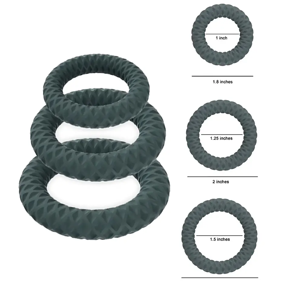 MAIA Multi Daimeter Cock Rings | ONYX product image