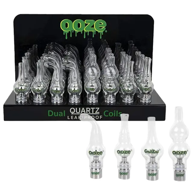 OOZE Globe & Dual Titanium Quartz Coil | 32 Count Display product image