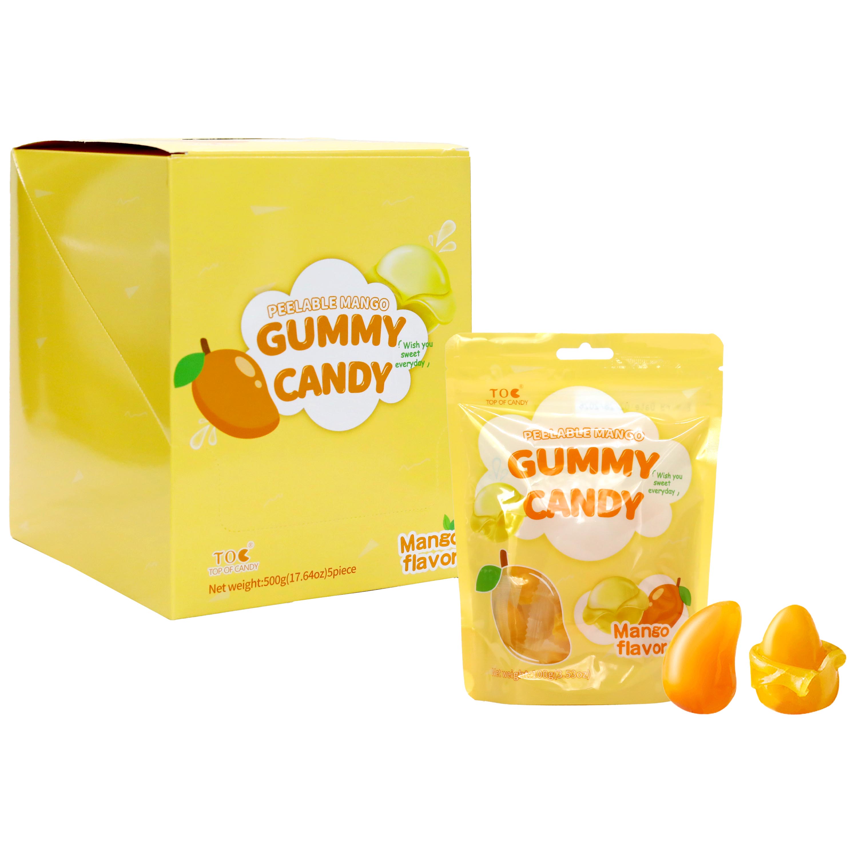 Top Of Candy Gummy Candy | 5 Count Display | Assorted Flavors product image