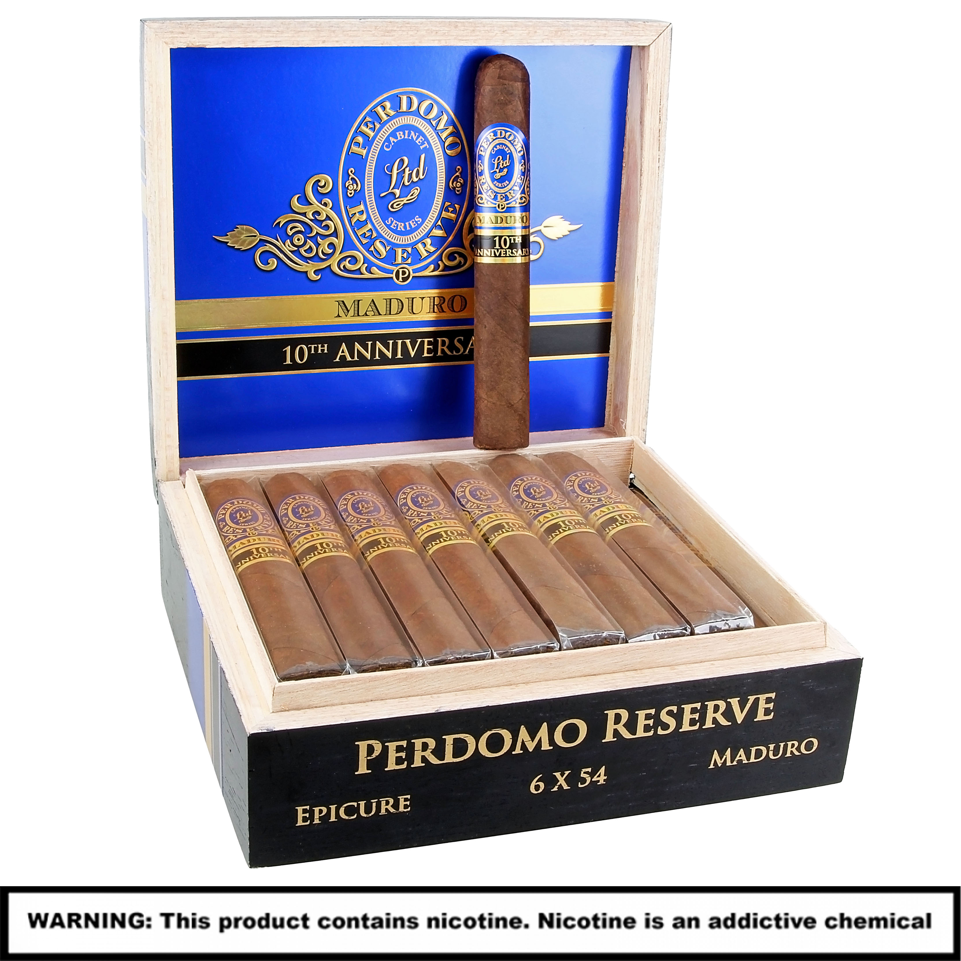 Perdomo 10th Anniversary Champagne Maduro Epicure | 25 Count Display product image