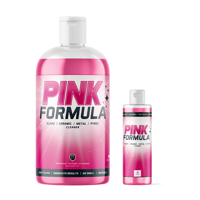 Pink Formula Glass Cleaner + 4oz Bonus Combo Pack | 16oz product image