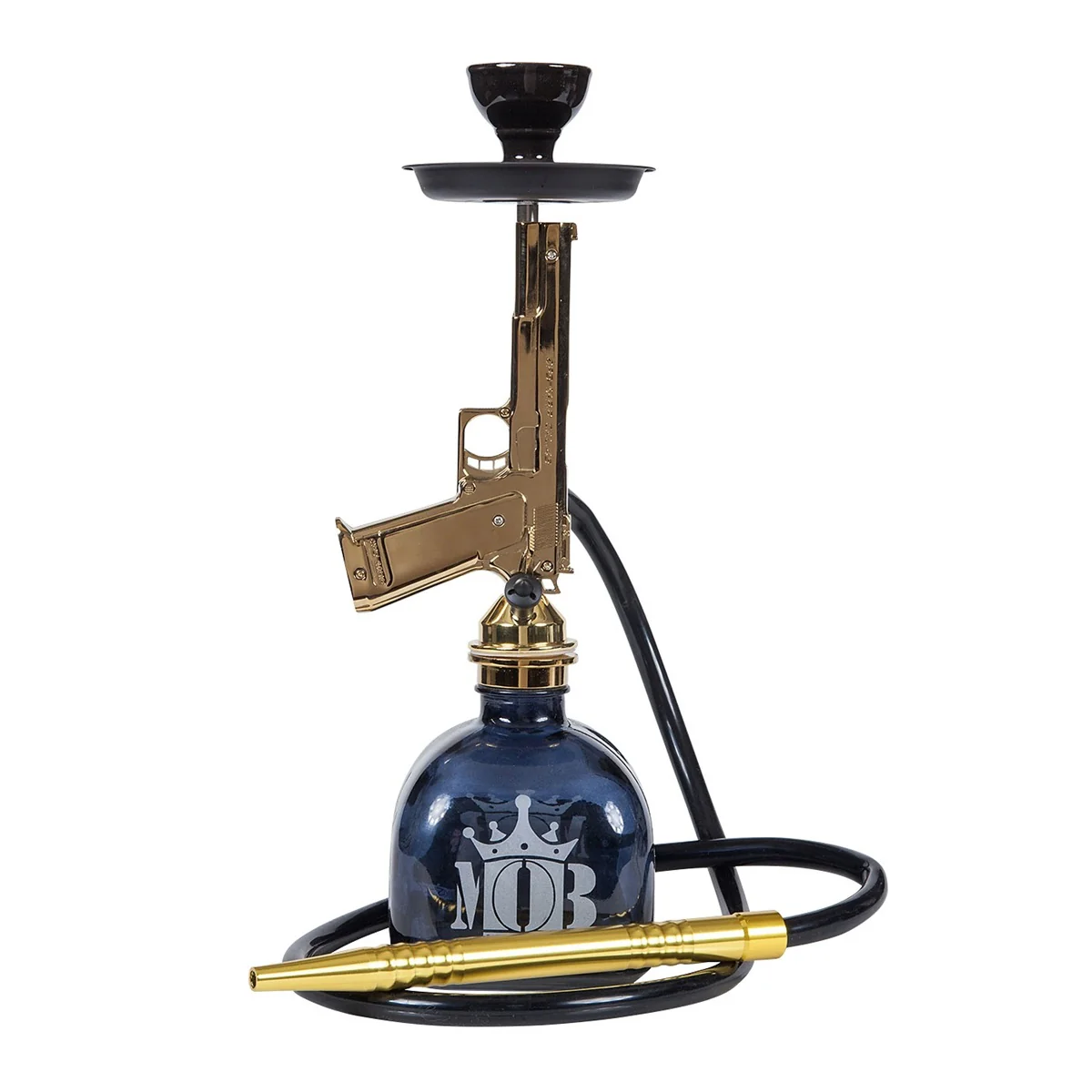 MOB Pistol One Hose Hookah | 22 inch | Assorted Colors product image