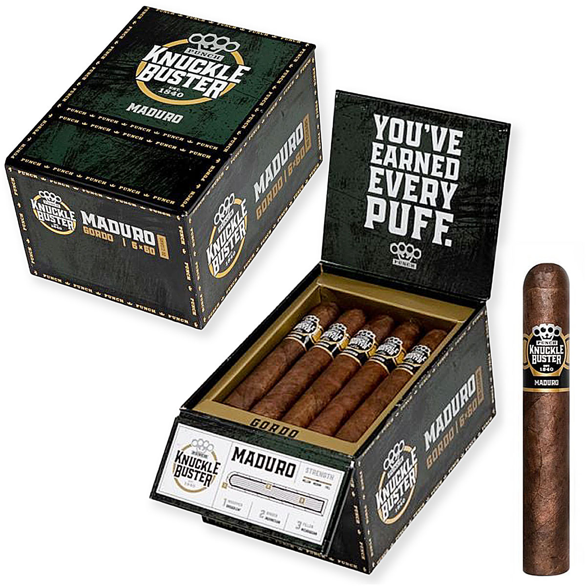 Punch Knukle Buster Maduro Gordo | 20 Count Display product image