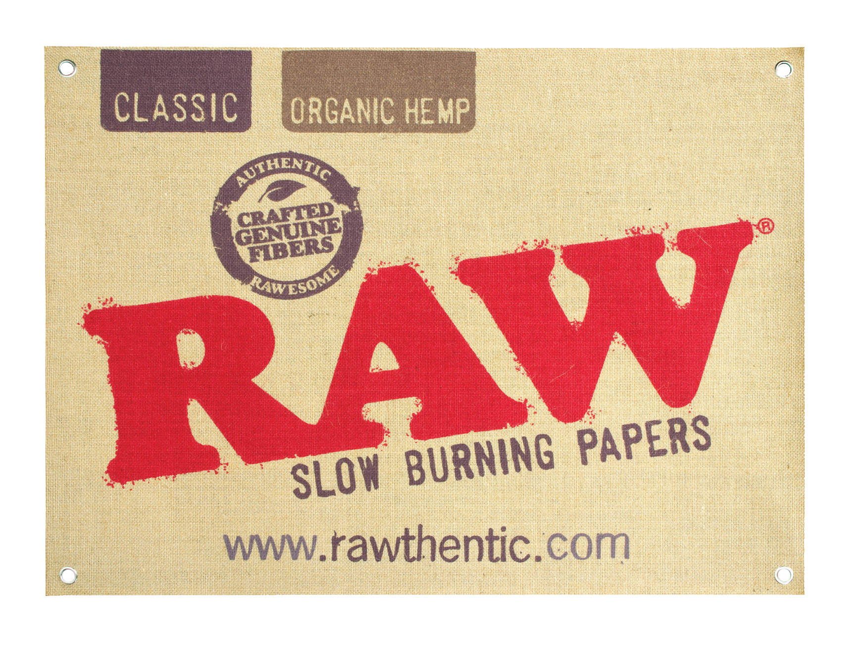 RAW Canvas Poster product image