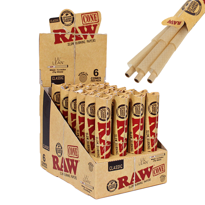 RAW Lil Lean Classic Cones | 6 Pack | 24 Count Display  product image