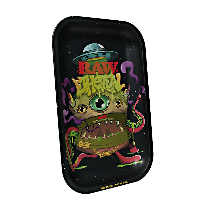 RAW Ethereal Monster Metal Rolling Tray | Medium product image