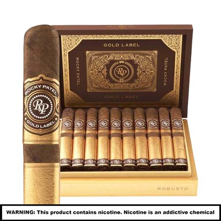 Rocky Patel Gold Label Robusto | 20 Count Display product image