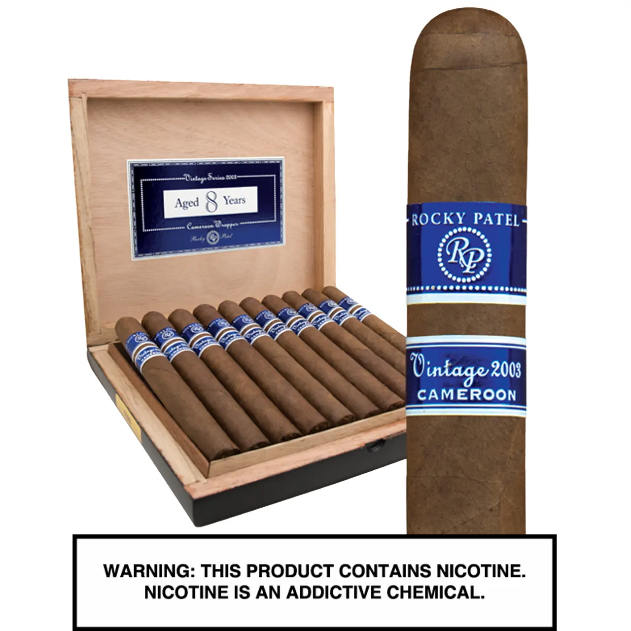 Rocky Patel Vintage 8 Years 2003 Toro | 20 Count Display product image