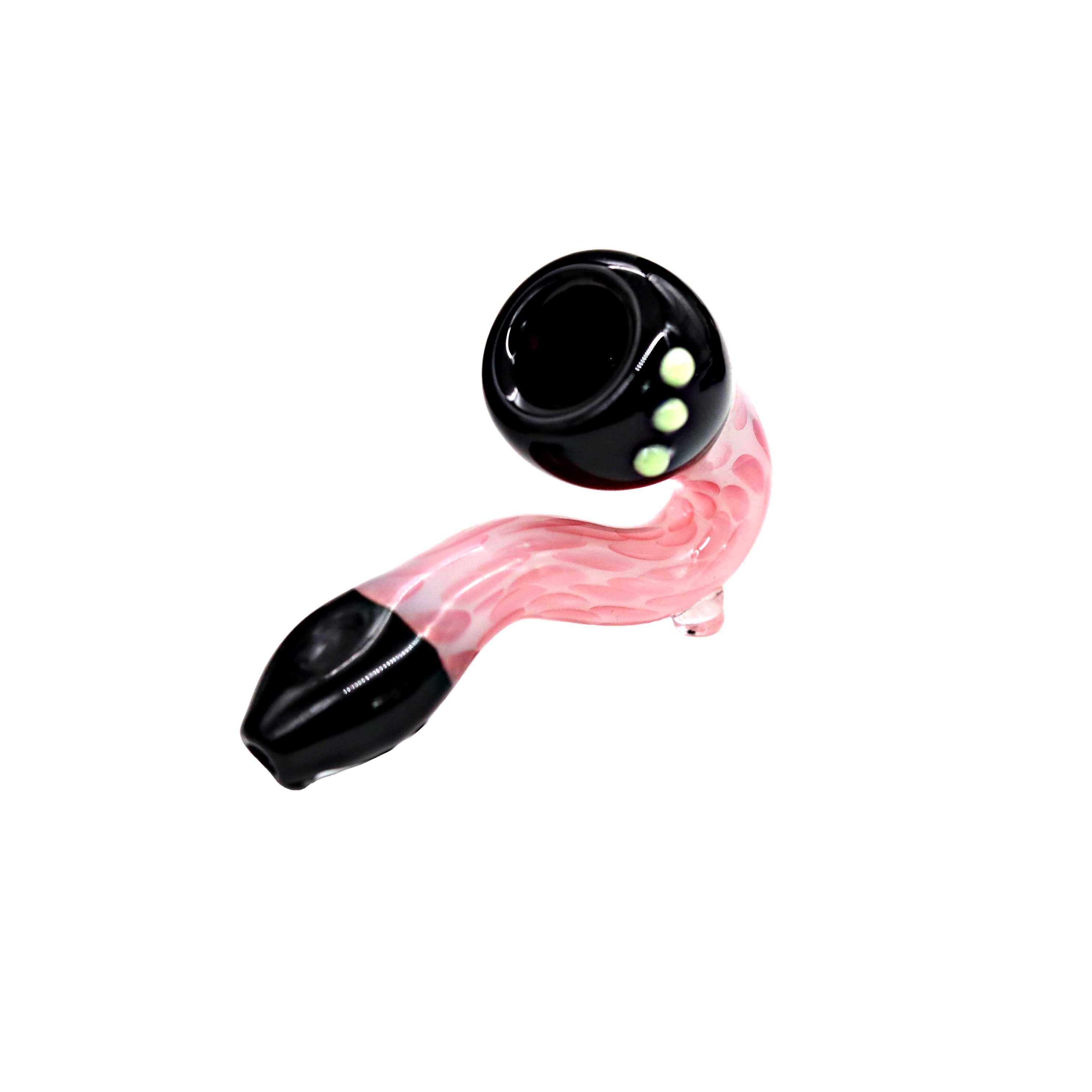 Honeycomb Black Joint Sherlock Handpipe (SB-3766) | 4 inch product image