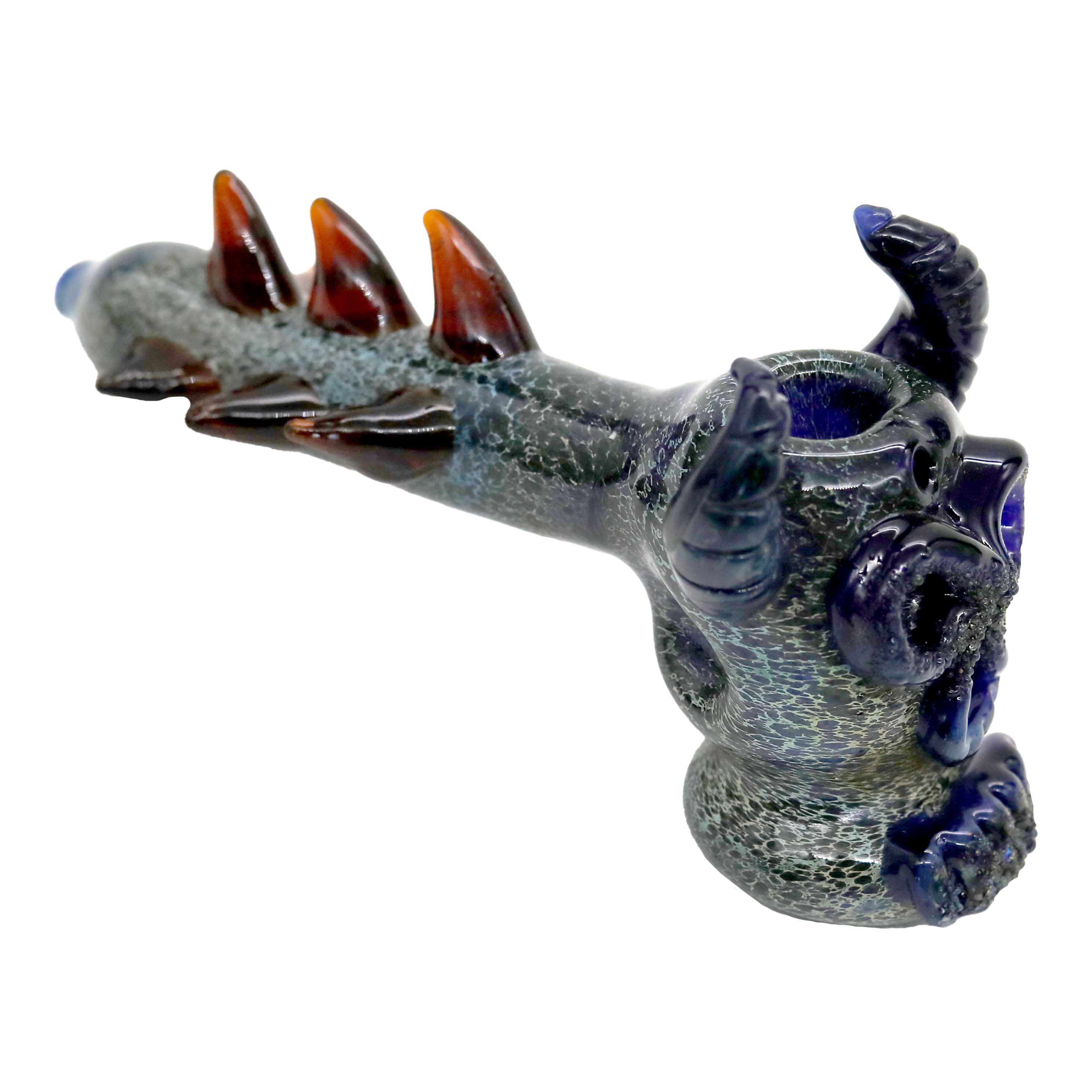 Shimmery Skull With Tentacles Handpipe (SB-212) | 5 inch | Assorted Colors product image