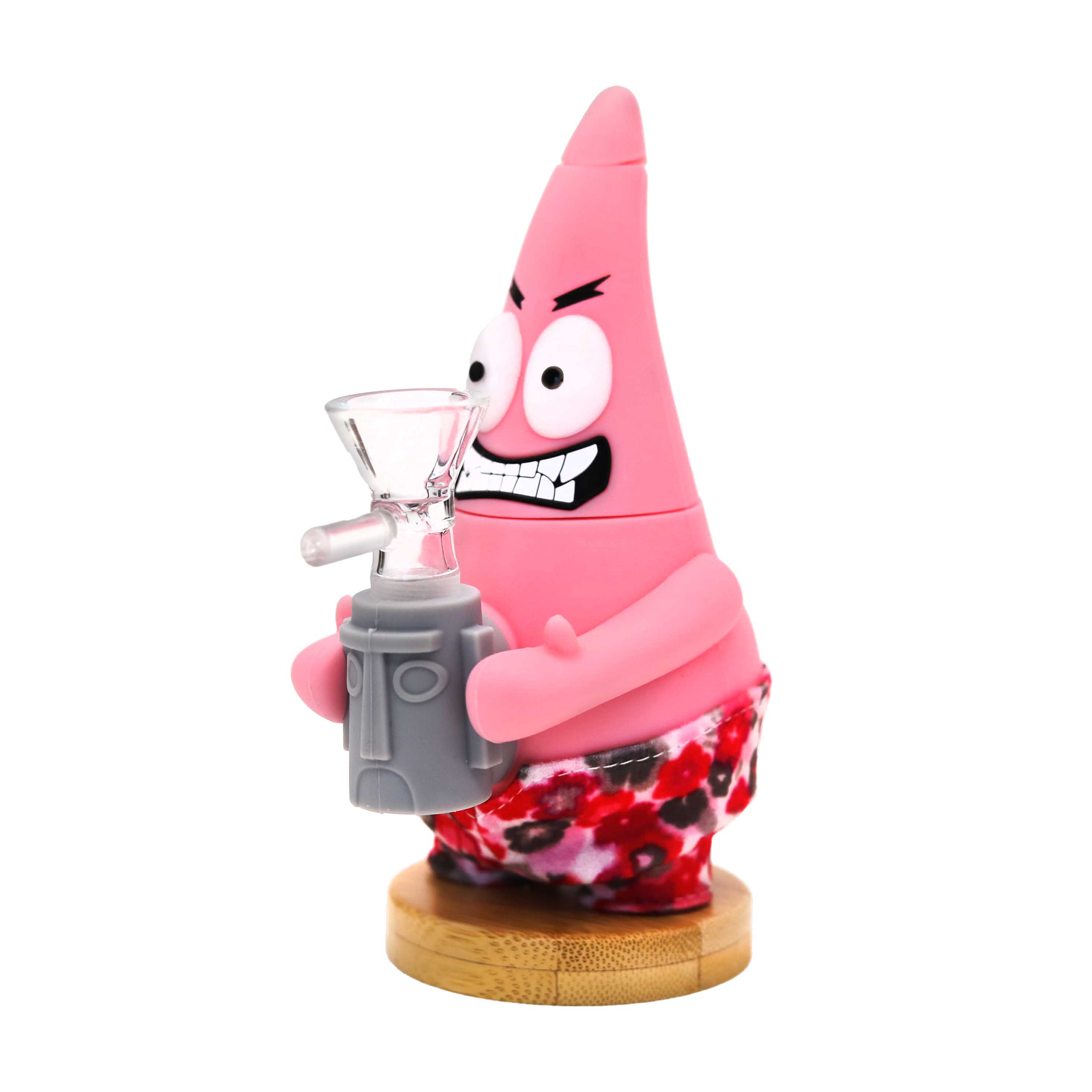 Patrick Star Silicone Waterpipe (H263) | 5 inch | Assorted Colors product image