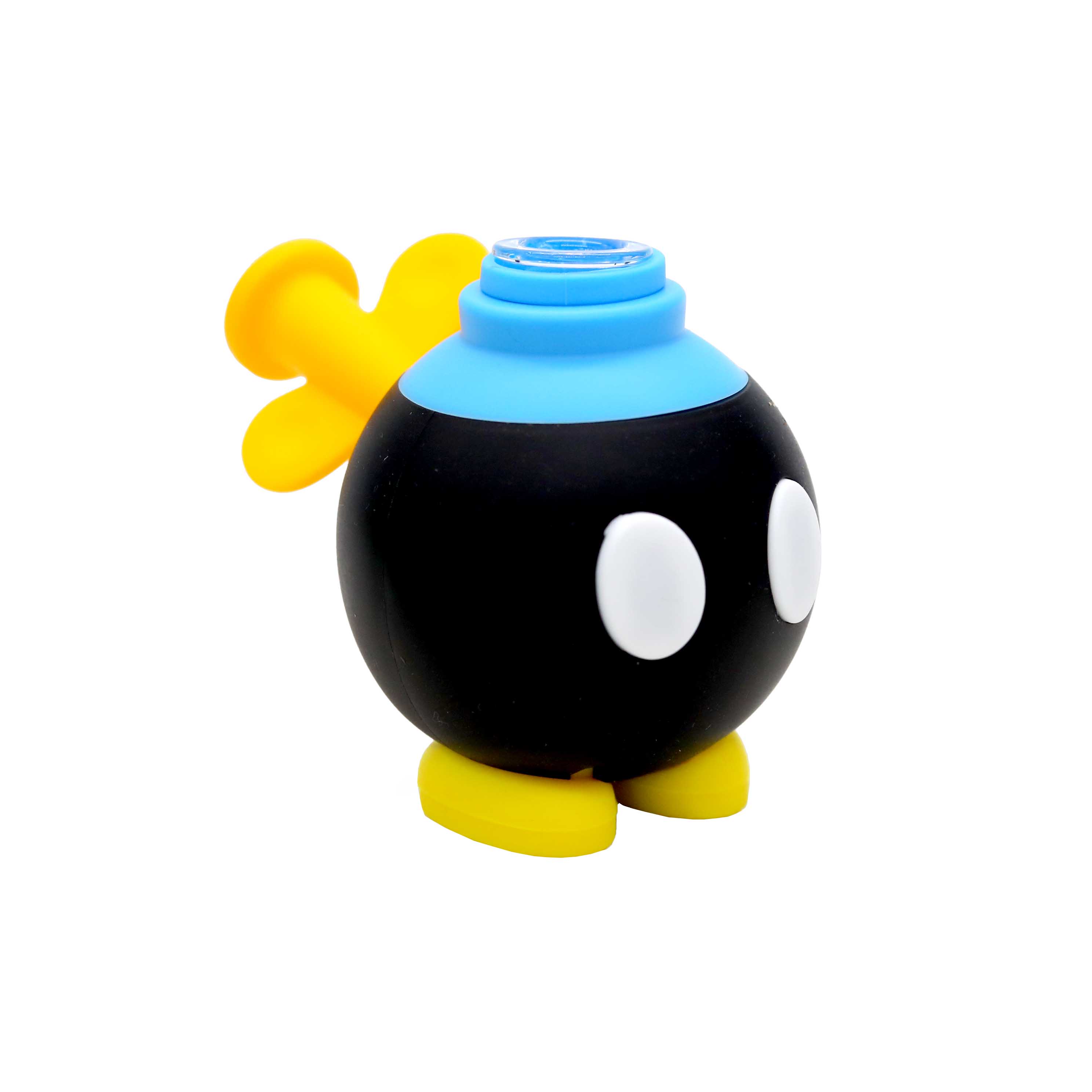 Silicone Bomb Waterpipe (SL5061) | 5 inch | Assorted Colors product image