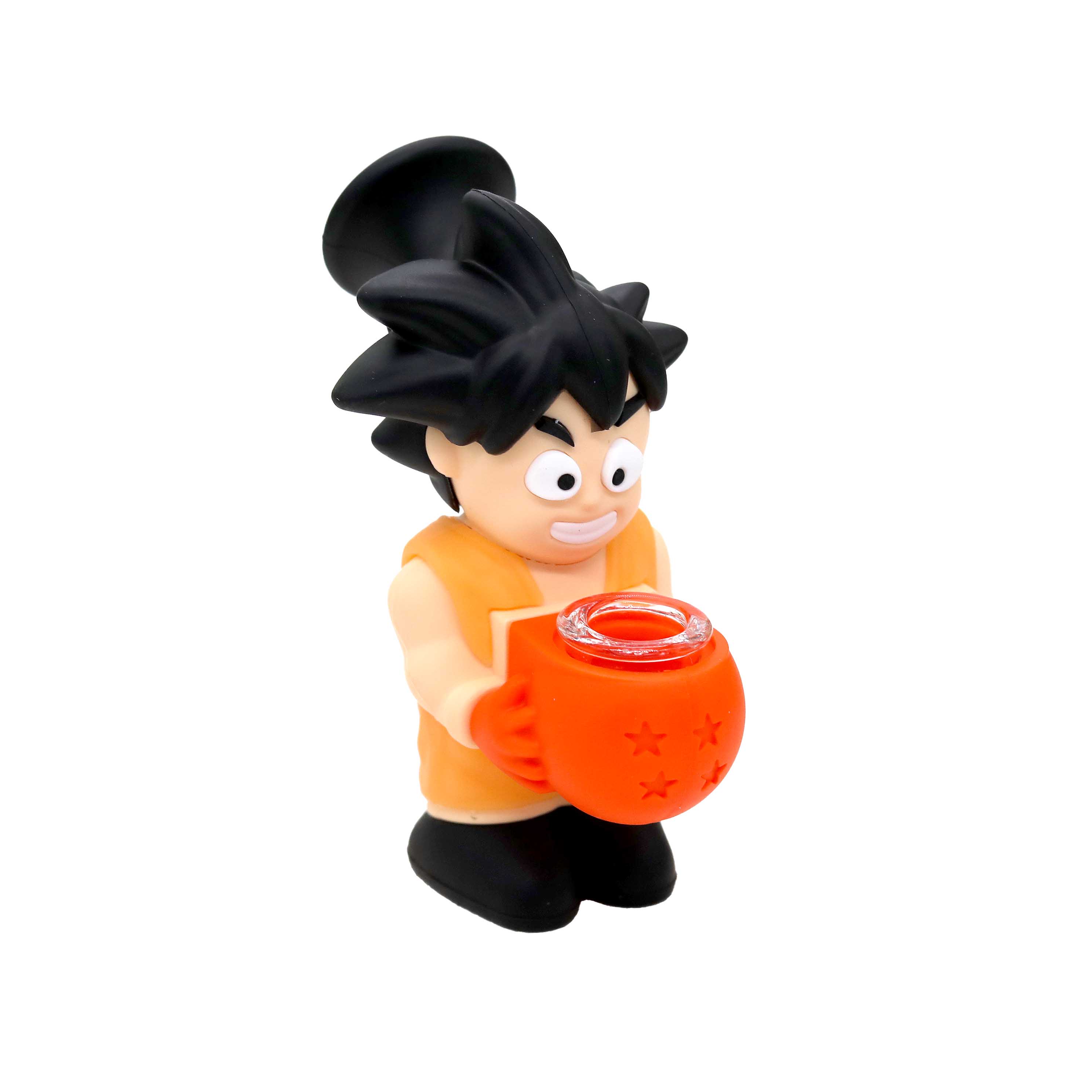 Silicone Kid With Magic Ball Waterpipe (SL5074) | 8 inch | Assorted Colors product image