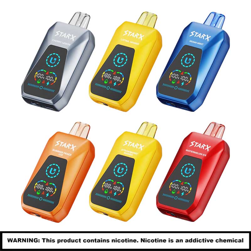StarX S20000 Smart Touch Disposables | 5% Nicotine | 20000 Puffs | 5 Count Display product image