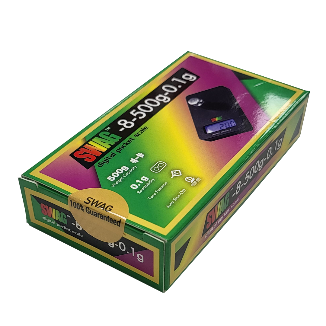 SWAG Digital Pocket Scale | 8-500x0.1 Grams | Black product image