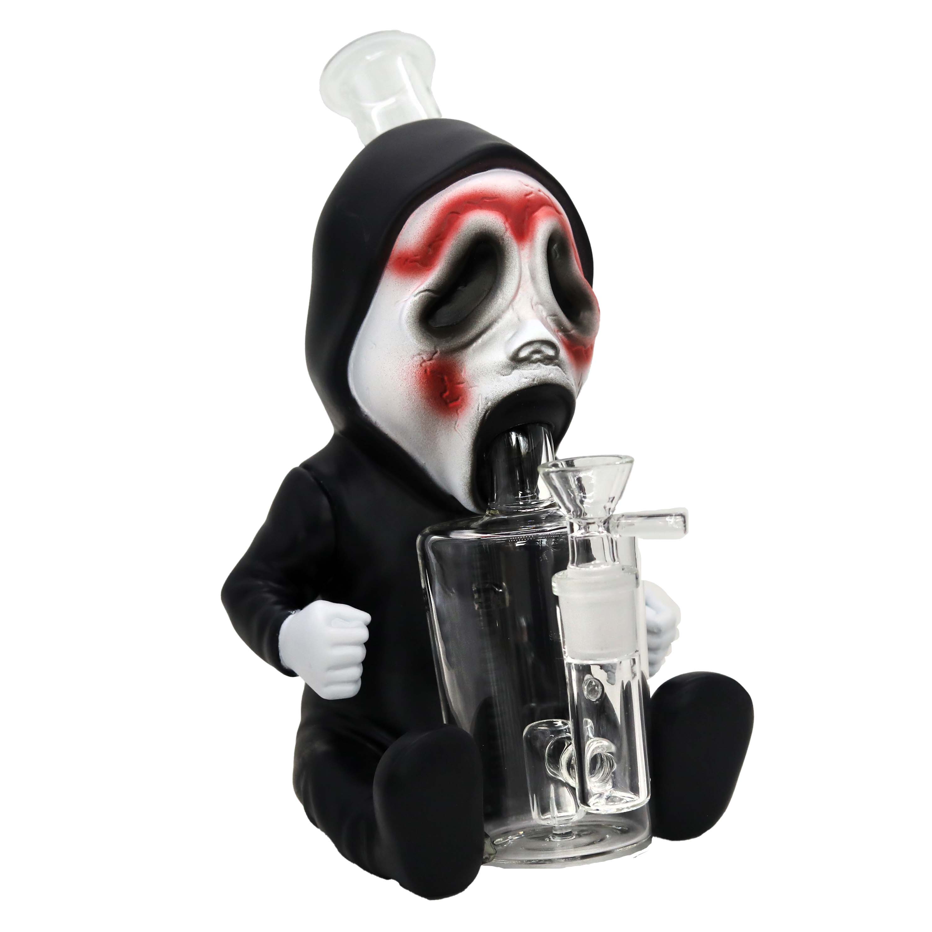 Deadly Man Silicone Waterpipe (WPY418) | 10 inch  product image