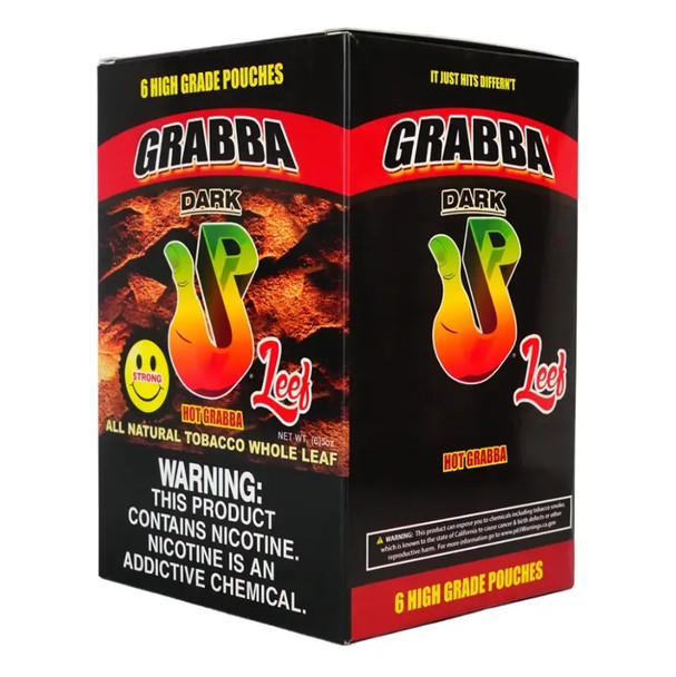 Up Leef Dark Grabba Whole Leaf Tobacco | 6 Count Display product image