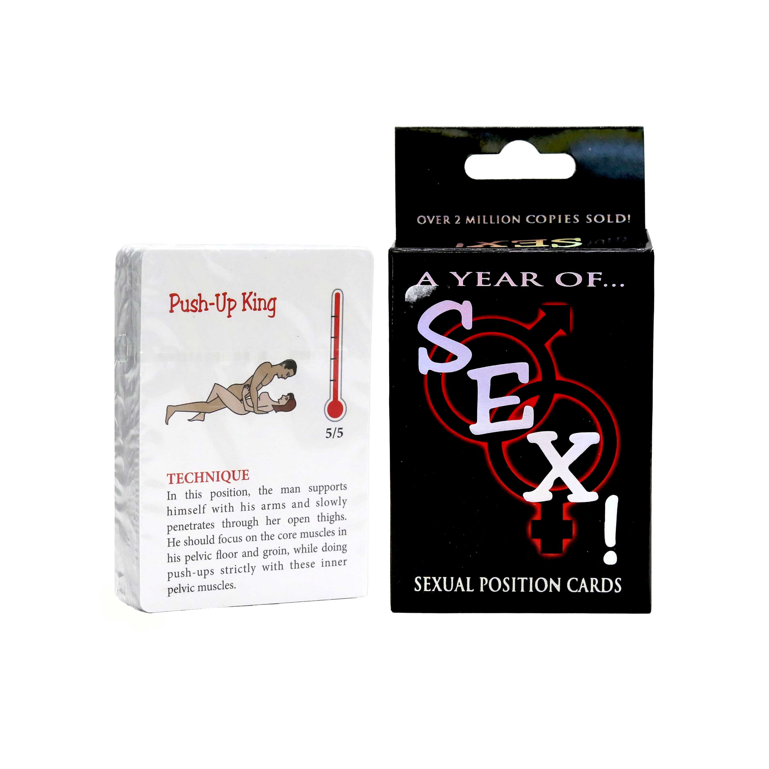 Sex Card Game | A Year Of Sex | 54 Pack product image