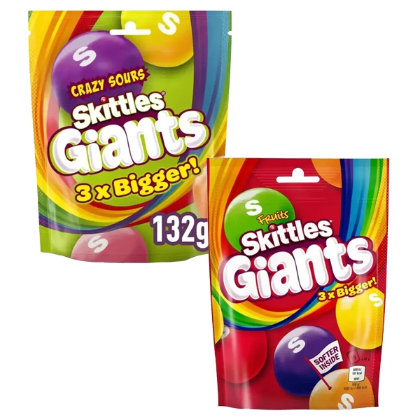 Skittles Giants Candies Pouch | 116 Grams product image