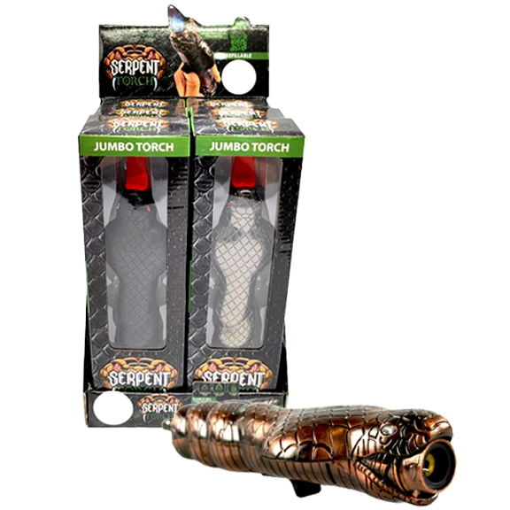 Serpant Jumbo Refillable Metal Torch Stick (022173) | 10 inch product image