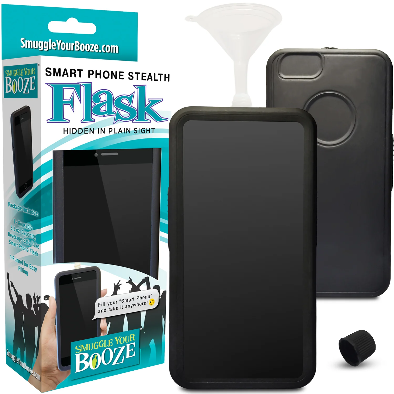 Smuggle Your Boost Stealth Flask | Phone Flask (SYB13) | 6 Count Display product image